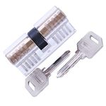 Loboo Idea Transparent Bull Head AB KABA Lock for LockPick and Locksmith