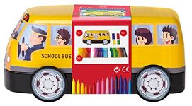 Faber-Castell Colour Connector Pens School Bus - Set of 33