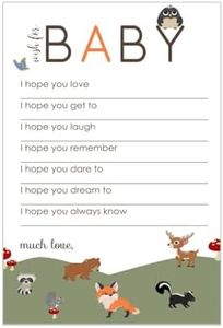 Woodland Wishes for Baby Shower Game Card Set of 20