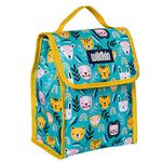 Wildkin Kids Insulated Lunch Bag for Boys & Girls, Reusable Lunch Bag is Perfect for Daycare & Preschool, Ideal Size for Packing Hot or Cold Snacks for School & Travel Lunch Bags (Party Animals)