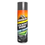 Armor All, Cockpit Shine Car Interior Cleaner 500ml, New Car, Cleans and Restores Dashboards and Trims, Anti-Static Formula, Suitable for Plastic,Rubber and Vinyl, Ideal for Car Detailing, Made in UK