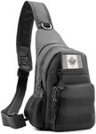 Tactical Sling Bag with Flag Patch 