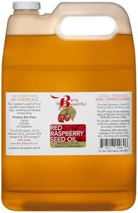 Berry Beautiful Red Raspberry Seed Oil, Unrefined, Cold-Pressed - 1 gallon - Pressed & Bottled from Raspberries grown by Northwest Berry Co-op farmers