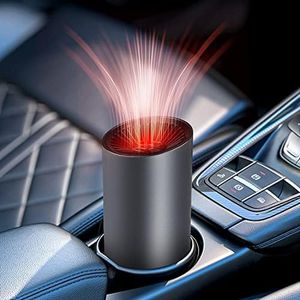 Car Heaters,Portable Car Heater 12v, for Winter with Suction Seat, Plug in Car Heater for Fast Defrosting and Defogging of Car Windscreens