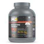 MuscleBlaze Biozyme Whey Protein PR Powder with 30g Protein, 3g Creatine Monohydrate & 50mg AstraGin (Molten Chocolate Cake, 2kg / 4.4lbs) | Trustified Gold Certified