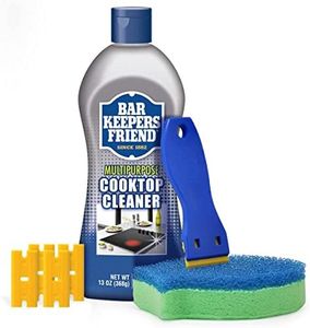 Bar Keepers Friend Cooktop Cleaning Kit, 396 g, Multicolor