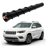 Short Antenna for 2011-2023 Jeep Cherokee, Renegade, Compass, Grand Cherokee, Chrysler 200, Dodge Avenger, Dart, Durango, Journey, Nitro, Fiat 500 5091100AA 68297936AA