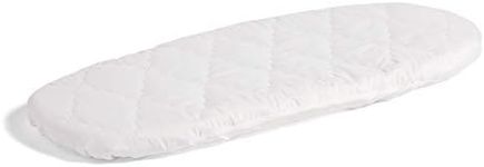 Mamas & Papas Moses Basket Mattress Protector, White