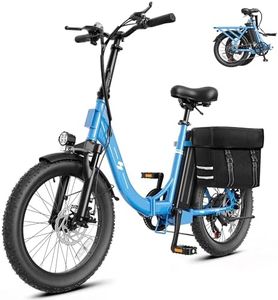 Hopepeak Z10 Foldable Electric Bike for Adults,1200W Peak Motor, 20"×3.0 Fat Tire Folding Ebike with 48V 13.5Ah 648Wh Removable Battery Max Range 80 Miles,7-Speed 20+MPH,Adults Electric Bicycle