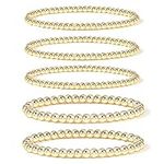 Badu Gold Bead Bracelet for Women 1