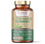 New: L-Theanine - Natural Green Tea Extract (Decaf) - 120 Capsules - 300mg L-Theanine per Serving - Sleep & Relaxation Support - Mental Clarity - Non-Synthetic Theanine - UK Made - Zero Additives