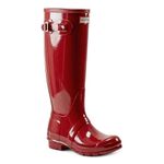 Hunter Original Tall Gloss, Women's Wellington Boots, Red (Military Red), 6 UK (39 EU)