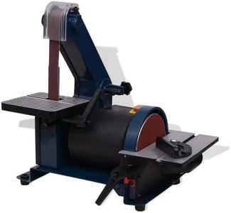 vidaXL Belt Disc Sander 300W Sanding Grinding Universal Tool Low Vibration