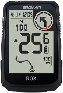 SIGMA ROX 4.0 Endurance Black | 41h Akkulaufzeit | 30 Funktionen wie Re-Routing & Höhenmessung | E-Bike Kompatibilität | ANT+&BLE |Werkzeuglose Montage&USB-C| kabelloser Fahrradcomputer
