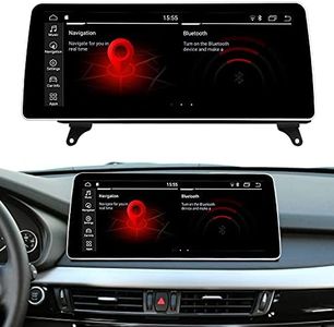 Koason 12.3 inch Android Screen Display Monitor CarPlay GPS Multimedia Player for BMW X5 X6 F15 F16 2014-2016 Year NBT
