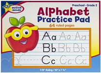 Active Minds - Alphabet Handwriting Practice Pad / Workbook for Kids – Great for Preschool, Kindergarten, and 1st Grade