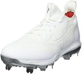 Mizuno Dominant Knit Women's Metal Softball Cleat Grey-White