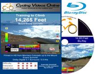 Training to Climb! 14,285 Feet Mt Evans Colorado. (Blu-Ray) Virtual Indoor Cycling Training / Spinning Fitness and Workout Videos