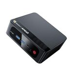 Beelink SER5 Pro Mini Desktop PC with AMD Ryzen 5 5625U 6C/12T, 16GB DDR4 480G NVMe M.2 SSD, Triple Display Output via HDMI+Type-C+DP, WiFi 6 + BT 5.2 +2.5G LAN, W-11 Pro Mini Computer