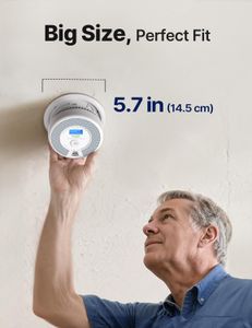 X-Sense Smoke and Carbon Monoxide Alarm – Dual Sensor Safety Detector