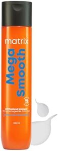 Matrix Mega Smooth Professional Shampoo with Shea Butter & Amino Acids, for Frizzy Hair | Max Smoothness for 4 Days | | Used by 1 Lakh Hairstylists*| For All Hair Types | Paraben Free, 350ml