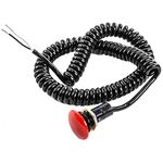 BIONDO RACING PRODUCTS MUSH-O Oversize Mushroom Button Micro Switch & Cord