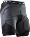 McDavid Compression Padded Girdle Shorts. Pads on HIPS, Thighs and Tailbone. Football, Lacrosse, Basketball and More.