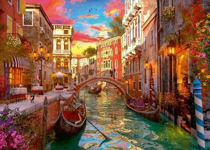 Ravensburger Venice Romance 1000 Piece Jigsaw Puzzle for Adults - 12000056 - Handcrafted Tooling, Made in Germany, Every Piece Fits Together Perfectly