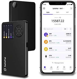 SafePal S1, Cryptocurrency Hardware Wallet, Cold Storage for Bitcoin, Ethereum and More Tokens, Securely Stores Private Keys, Seeds & Crypto Assets