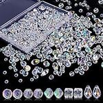 600 Pcs Glass Beads for Jewelry Mak