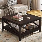 YITAHOME 2-tier Square Coffee Table