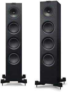 KEF Q550 Floorstanding Speaker (Single, Satin Black)