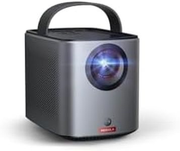 NEBULA Mars 3 Air GTV Projector - Netflix Officially Licensed, 400 ANSI-Lumen Brightness, Native 1080P, Dolby Digital Sound,150-Inch Picture, Built-In Battery for 2.5 Hours of Playtime Anywhere.