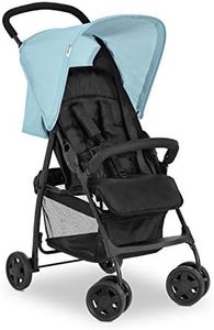 hauck Sport, Blue - Super Lightweight Travel Pushchair (only 5.9 kg), Compact & Foldable, Fully Reclining, XL Storage Basket, from Birth up to 15 kg