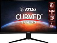 MSI G273CQ, 27" Gaming Monitor | 2560 x 1440 (QHD) | VA | 170Hz | FreeSync Premium | HDR Ready | HDMI | Displayport | Tilt | Black