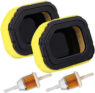 HOODELL 2 Pack 32 083 03 Air Filter Fit Kohler Courage Engine SV710 SV715 SV720 SV730 SV735 SV740 Lawn Mower, Replace 32 083 05-S Pre Cleaner 32 883 03-S1 Air Filter