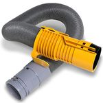 Think Crucial Replacement for Dyson DC07 Yellow Hose, Compatible with Part # 904125-14, 904125-07 & 904125-51