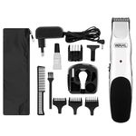 Wahl Groomsman Cord/Cordless Stubble & Beard Trimmer, Stubble Trimmer, Gift for Him, Male Grooming Set, Trimmers for Men, Rechargeable Trimmer, Corded, Cordless, Beard Care