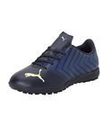 Puma Unisex-Child TACTO II TT Jr Parisian Night-Fresh Yellow Football Shoe, 3 UK (10670606)