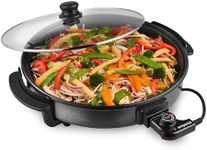 Emperial Multi Cooker - Electric Frying Pan with Glass Lid, 30cm Non-Stick Surface and Cool Touch Handles - 1500W