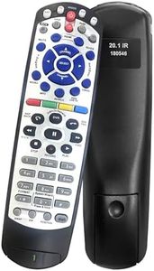 LAZTZQ New IR Remote Control for Dish Network 20.1 IR Satellite Receiver TV DVD VCR