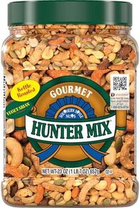 Southern Style Nuts Gourmet Hunter Mix, 23 Ounces, Sesame Sticks, Peanuts, Sunflower Kernels, Almonds, Cashews, and Pepitas