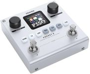 Donner Pocket-X Multi Effects Guitar Pedal Guitar/Bass AMP Modeler Multi Effects Processor Portable Rechargeable Guitar Pedal with 6 Effects Modules, 80 Presets, 20 IRs for Electric Guitar