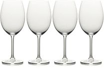 Mikasa Julie Luxury Lead-Free Crystal Bordeaux Wine Glasses / Gin Goblets, 610 ml, Clear, Set of 4