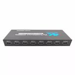 Suckoo Replacement 7 port HDMI 2.0 switcher 7 in 1 out 5 in 1 out auto with IR Compatible with PC host DVD external HDMI monitor TV projector selector switch box 4K60HZ 3840@2160 1 host at a time