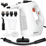 SXHY Portable Steam Cleaners,Steam Cleaner Handheld for the home multi purpose,Transparent Water Tank-11-Piece Accessory Kit for Sofa,Shower,Upholstery,Car and More-Unlimited Use Time Steamer Cleaning