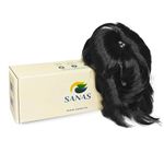 Sanas Hair Extensions 1PC Synthetic Hair Extensions Hair Buns For Women Black Hair Extensions Artificial Hair Bun For Women Faux Bun Women Hair Wig Bun Clip Hair Bun Accessories For Women (Black)