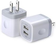 USB Wall Charger, FiveBox 2Pack Dua