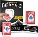 Magic Makers Ultimate Card Magic Kit 170 Card Effects with Bicycle Stripper Deck