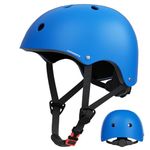 KORIMEFA Toddler Kids Helmet for Bike Scooter Skateboard Roller BMX Bicycle 2-13 Years Boy Girl, Impact-Resistant/Lightweight/Breathable/Adjustable, 46-58cm